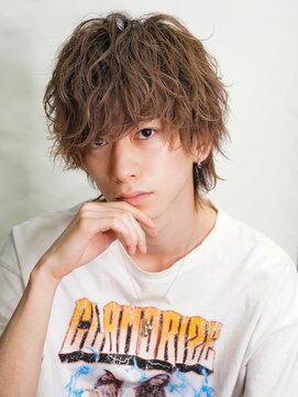 メンズヘアセンス 渋谷(MEN'S HAIR SENSE) 無造作スパイラルウルフ