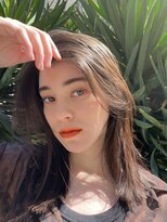 オーサム(AWESOME)&nbsp;《AWESOME》ふんわり透けるナチュラルブラウンカラーby tomomi