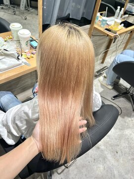 リーオオサカ(Lee Osaka) 【髪質改善】酸性ストレート/kana