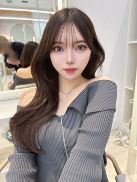 アフロートリノ(AFLOAT Leino) くびれヘア 大人の色気 くびれヘア 韓国ヘア ヨシンモリ#