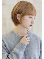 ミチオ ノザワ ヘアサロン ギンザ(Michio Nozawa HAIR SALON Ginza)&nbsp;似合わせカット×ハイトーン丸みボブ【瀧上丈司】