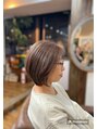 ワンエイティーディグリース(180°One Eighty Degrees.) 落ち着きのあるショートスタイル。