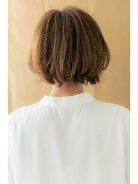 カバーヘア ブリス 上尾西口店(COVER HAIR bliss) 大人ハイライトゆるふわウルフくびれボブパーマY上尾10代20代