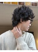 メンズパーマ/ニュアンスパーマ/くせ毛パーマ/ナチュラルパーマ