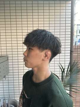 スウェル 船橋店(Swell) ウルフ/アッシュブラック/カルマパーマ/ベリーショート/船橋2