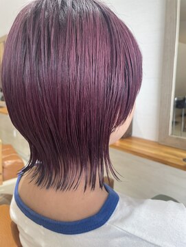 フーガ 新越谷蒲生店(fuuga) エンドカラー×ボブウルフ