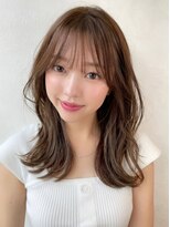 ロンドウル 熊本(Lond ulu) 大人美人なlayer style /ネオ韓国layer cut/フォギーベージュ