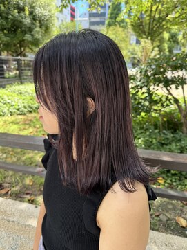 サル(saru) #グラデーション × #バイオレットカラー