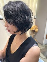 ワ ヘアー(wa-hair)&nbsp;プードルパーマ*ボブパーマ髪質改善ウルフマッシュ*ショートボブ