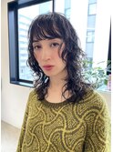 【24－25AW】ミディアムウルフパーマ