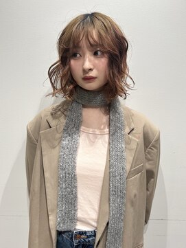 ゼストララ(ZEST Lara) ボブ×パーマ風スタイル【吉祥寺】斎藤もが