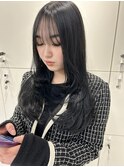 前髪/イメチェン/こなれミディ/レイヤーカット/シースルーバング