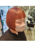 ショートバングボブ