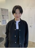 ナチュラルなハンサムショート
