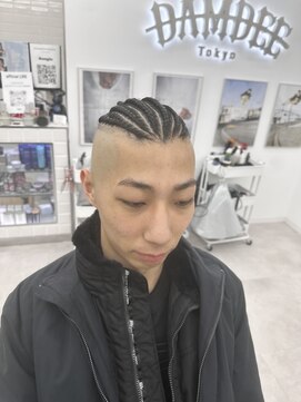 ダムディートウキョウ 心斎橋店(DAMDEE TOKYO) 編み込み