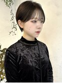 大人可愛い ショートカット マッシュショート