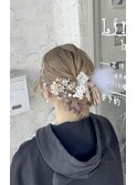 ふわふわシニヨン