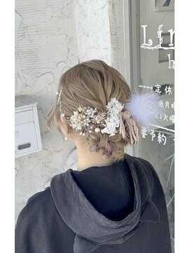 リンクヘアー(Link hair) ふわふわシニヨン