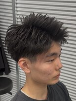 ガオプロデュースバイレボ(gao produced by revo)&nbsp;メンズショート/アップバング/短髪/刈り上げ/ビジネス/社会人