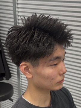 ガオプロデュースバイレボ(gao produced by revo) メンズショート/アップバング/短髪/刈り上げ/ビジネス/社会人