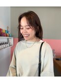 30代　大人ニュアンスパーマ【那覇美容室ALVA】