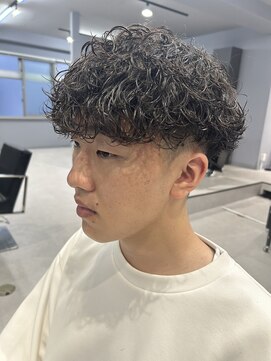 メンズ リコ(MEN'S RICO) 波巻きプードル波巻きパーマプードルパーマスパイラル【大和】