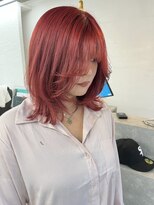 イロ バイ ミロク(ILO by miloc)&nbsp;RED color×layer cut