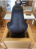 髪質改善ストレート×ロングレイヤー