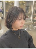 赤坂/タンバルモリ/顔まわりカット/髪質改善