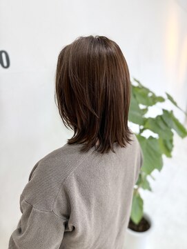 エアージーモ 小倉店(Fate design Air G mo) 30代40代50代ミディアムレイヤー