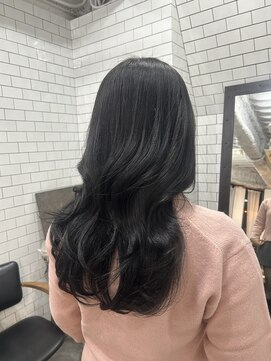 レガーレ(Legare) 【広島韓国ヘア】韓国レイヤーカット×透明感ラベンダーグレー