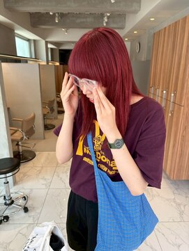 ガリカ 博多(Gallica) ケアブリーチで暖色系カラー/カジュアルな雰囲気と相性◎