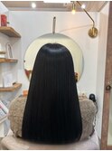 ツヤ感ストレート