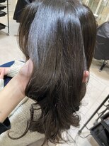 アルブル エト シミー(Arbre et chimie)&nbsp;着物ヘア/大人ガーリー/ダークアッシュ/似合わせカット/東村山