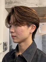 フィフス(fifth)&nbsp;原宿フェザーパーマシースルーマッシュセンターパート前下がり