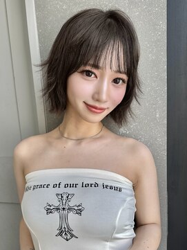 ロンドネートゥル 新潟(Lond naitre) ダークアッシュ/似合わせカット/レイヤーカット(新潟/万代）