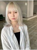 着物ヘア/大人ガーリー/ダークアッシュ/似合わせカット/宜野湾