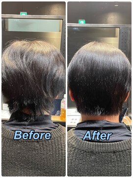 エノア 東京(ENORE) メンズ/縮毛矯正/くせ毛/自然/髪質改善