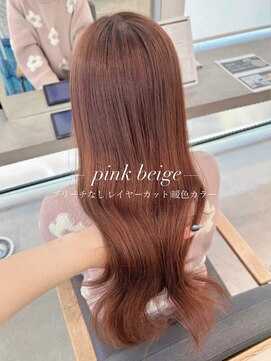 ブランコトレス 鏡島(BLANCO tres) レイヤーカット/ブリーチなしカラー/艶カラー