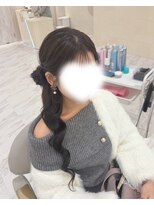クラン 北新地店(Clan)&nbsp;サイドポニー/北新地ヘアセット