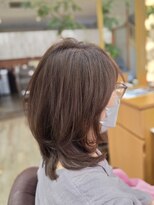 アン アオヤマ(Ann AOYAMA)&nbsp;レイヤーカット/ひし形レイヤー/透明感カラー