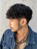 フィフス 神南(fifth) 波巻きツイストスパイラルパーママッシュ刈り上げツーブロック