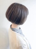 chiffon beige bob【水戸/赤塚】