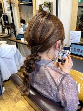 ノア 北浦和店(Noa) ヘアセット/ヘアアレンジ/ヘアメイク/ハーフアップ/前髪カット