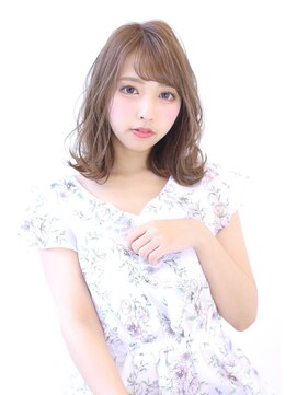 オーロ 宝塚店(ORO) 20代30代40代透明感マロンベージュニュアンスカラーAラインボブ