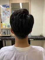 ネクサスアンドコー 浦安店(NEXUS&Co.)&nbsp;アップバングショート×アイロンパーマ[浦安]<理容室>[Men's]