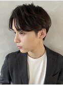 【PARK】センターパート×ニュアンスパーマ