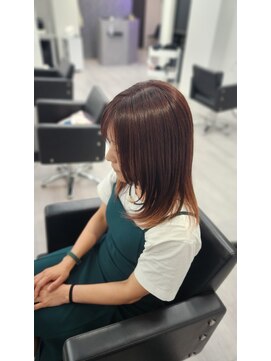 ミステル(MISTEL) 既存のハイトーンを使ったお手軽インナーカラー