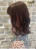 インナーカラー×ピンク2023A/W【Amanhair-e吉祥寺】