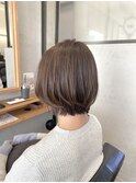 切りっぱなしショートウルフレイヤー